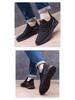 Men's Breathable Fly-knit Flat Shoes - Non-slip, Casual Sneakers for Spring & Autumn, Ideal for Middle-aged & Elderly