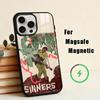 S-Sinners M-Movie-E W-Wallpaper Phone Case For iPhone 17,16,15,14,13,12,Plus,Pro,Max for Magsafe Magnetic Wireless Charging