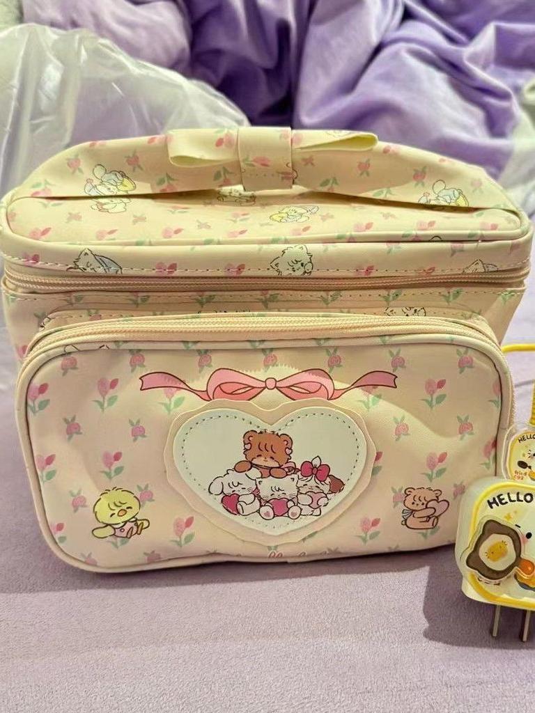 Mikko 2025 Large Capacity Animal Print Makeup Bag