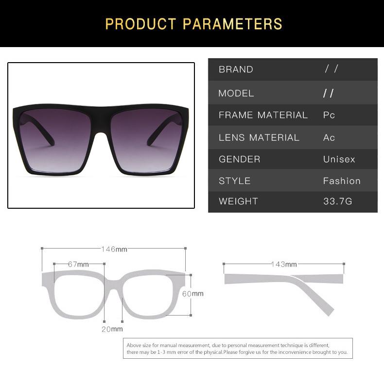 Square Sunglasses Women Men Vintage Brand Mirror Stylish Sun Glasses Female Male Unisex Lens Personality Colors