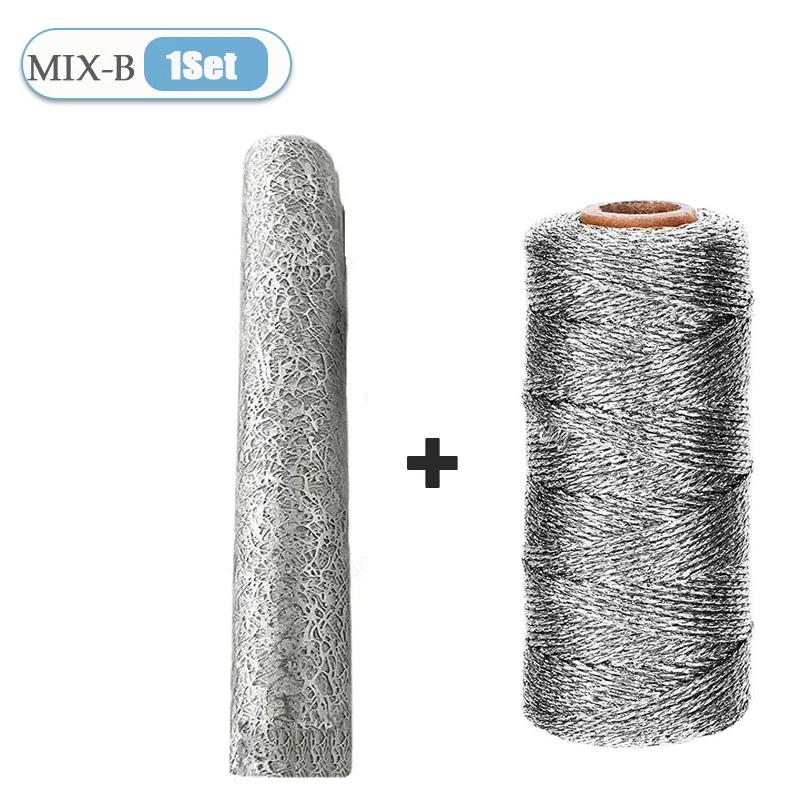 1-10Rolls Silver Star Packaging Mesh Handmade Account Gift Packaging Decoration DIY Packaging Premium Feel Mesh Scrapbook Paper