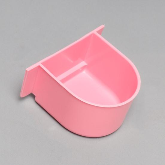 2Pcs Bird Feeding Utensils Hanging Long Lifespan Bite Resistant Professional Exquisite Pet Accessory Plastic