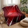 Coperta Morbida in Flanella Pile F1 Coperta Calda e Accogliente per Divano Letto Viaggio Uso in Tutte le Stagioni