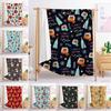 Christmas Themed Blanket Printed Flannel Blanket