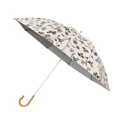 MOONBAT Fuwacool Folding Premium Light Blocking Rain or Heat UV Protection Botanical Floral Print Parasol, (99.99%), Lightweight, Shine, Women's,