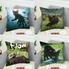 SStraume Flow Pillow Case For Car Sofa Decorative Home Doublesided Print Plush Square Throw Pillow Cushion Cover