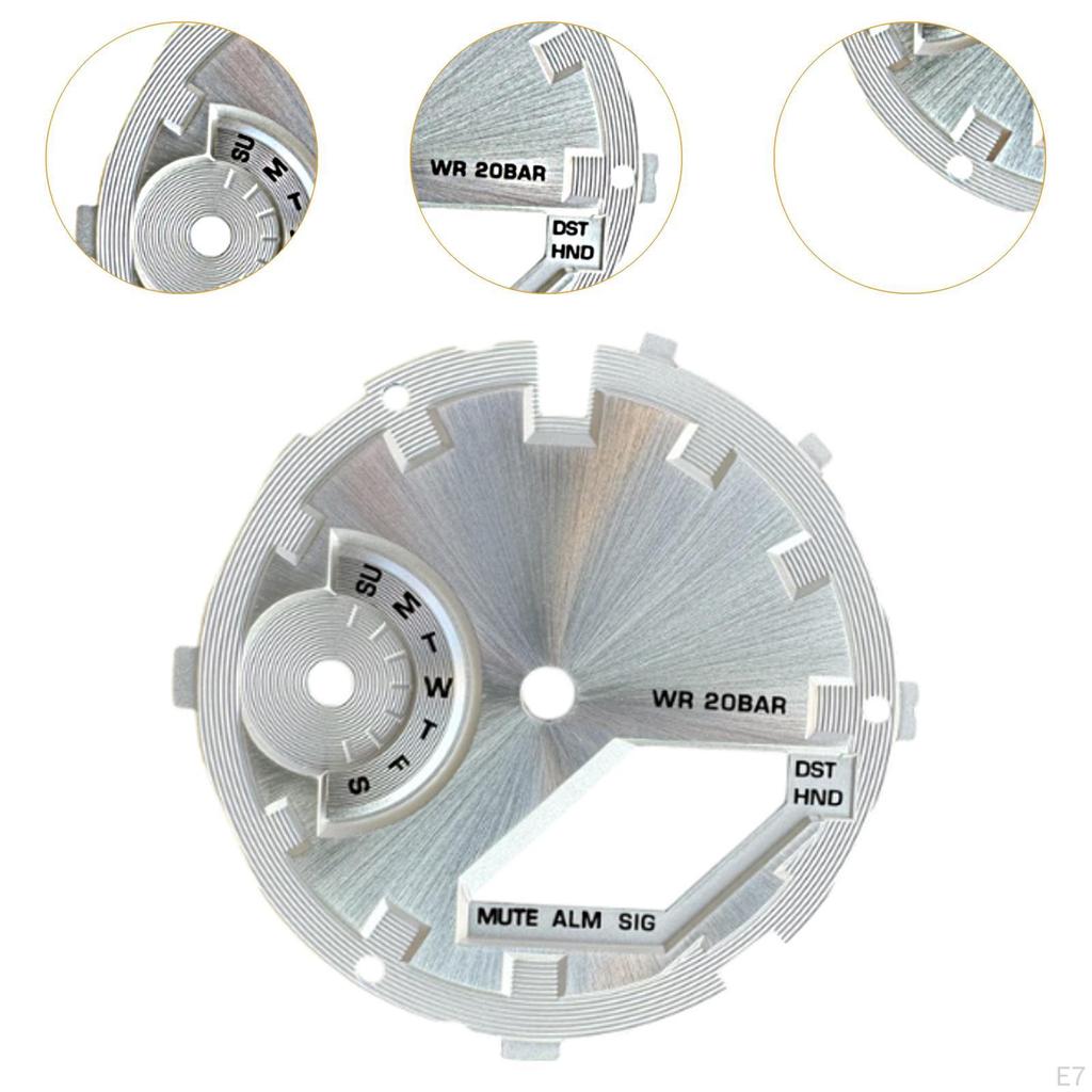 30 Mm Watch Dial Replacement Fashionable Metal Accessory Lightweight Repair Watchmaker Supplies