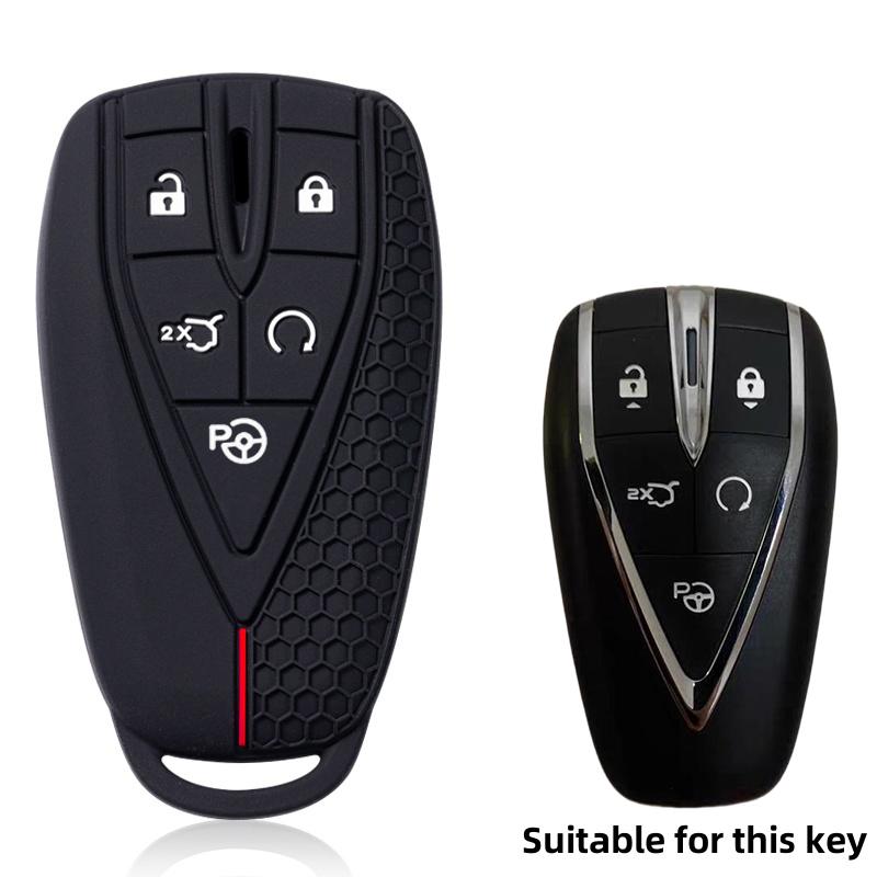 

Silicone Car Remote Case KeyChain for Changan CS35 Plus CS55 PLUS CS75 PLUS Eado UNI-T UNI K Oushang X5 X7 EV Rubber Key Cover