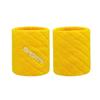Women's Cotton Wristband with Logo Embroidery, Sweat-Absorbent for Badminton & Fitness.