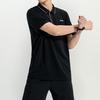 Li-Ning Cool Dry Short Sleeve Polo Shirt Unisex Tops Black APLV053-1