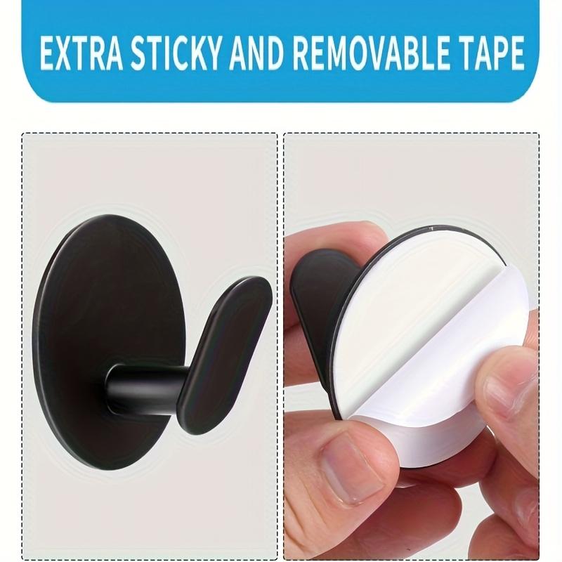1Pc Modern Matte Black Towel Hanger, Bathroom Towel Hangers, for Indoor Showers, Bathrobe Organizer