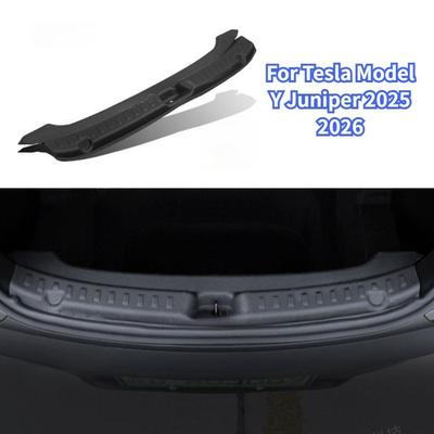 Trunk Threshold Strip For Tesla New Model Y Juniper 2025 2026 TPE Trunk Door Sill Strip Rear Cargo Anti Scratch Protector Mats