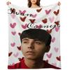 Handsome Ivan Singer Cornejo Soft Throw Blanket,Popular Printed,Lightweight Flannel Blanket for Couch,Living Room,Gifts for Fans
