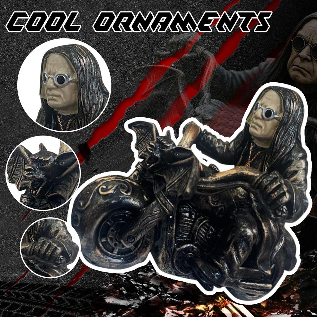 Cool Skeleton Halloween Desktop Resin Ornament