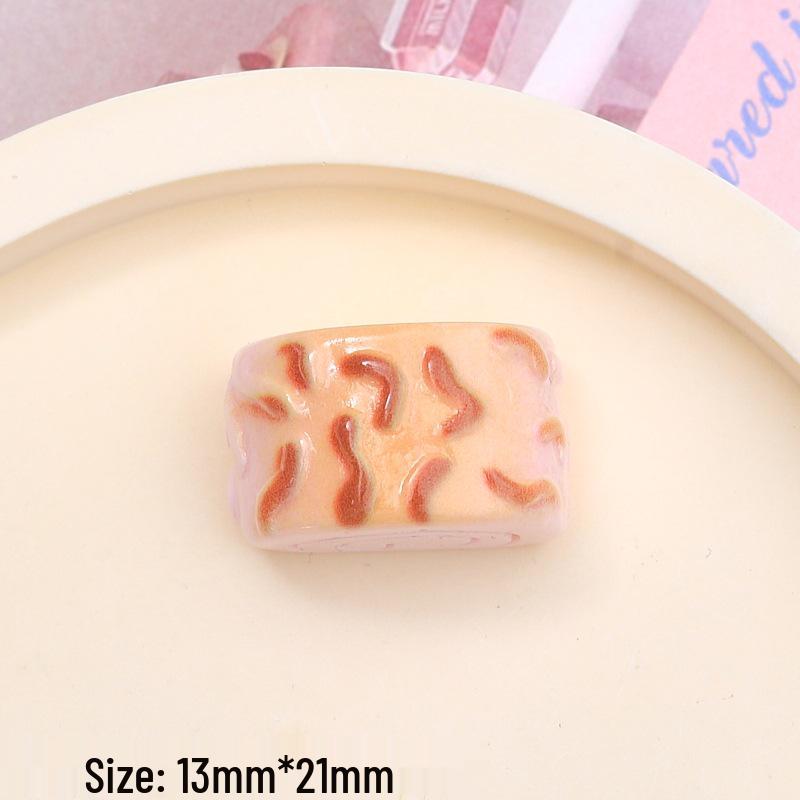 Adorable Cat Egg Tart DIY Resin Charms: Hair Clips & Crocs Decorations