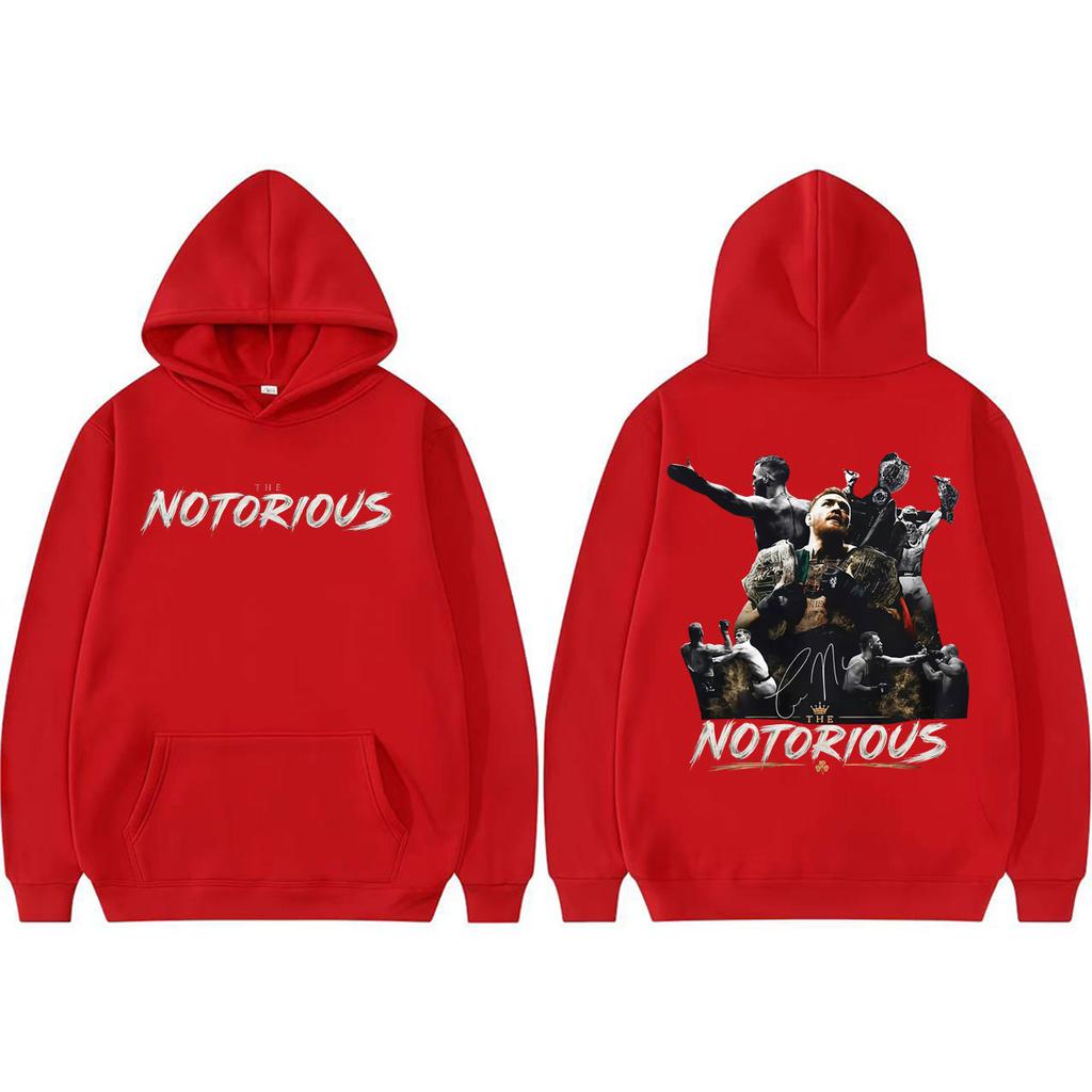 The Notorious Conor McGregor Graphic Hoodie Men's Clothing Harajuku Streetwear Sweatshirts Fashion Hoodies