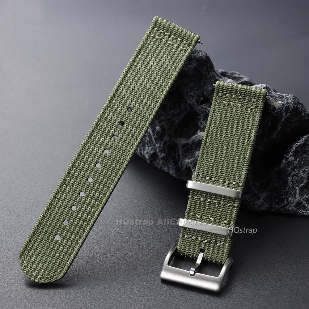 Curea de ceas din pânză și nailon 20mm 22mm Brățară universală cu eliberare rapidă pentru bărbați Femei Curea sport Accesorii pentru brățară smartwatch