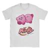 Kirbys T-shirt Giapponesi Retrò Uomo Donna Nostalgia Infanzia ACT Gioco Fantastico T-shirt in Puro Cotone Maglietta Girocollo Abbigliamento