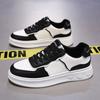 New Style of Summer Men's Shoes Breathable White Shoes for Men's Students Korean Style Versatile Thick-soled Sneakers Casual Board Shoes