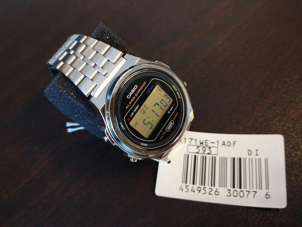 

[Б/У] CASIO A171WE-1A