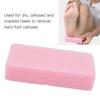 Foot Pumice Stone Square Pink Hard Dead Skin Remove Scrubber for Nail Tool Foot Scrubber Care