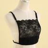 Women Lace Camisole Bras Wrapped Chest Strapless Adjustable Chest Cleavage Cover Wrap Anti-light Faux Collar Costume Accessories