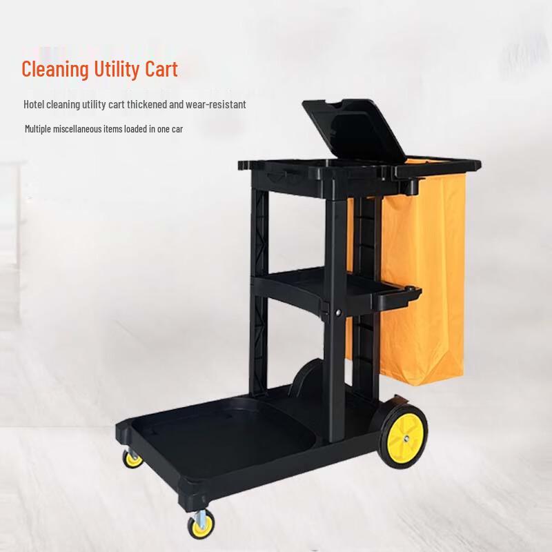 Yingbai Industrial Multi-functional Cleaning Trolley