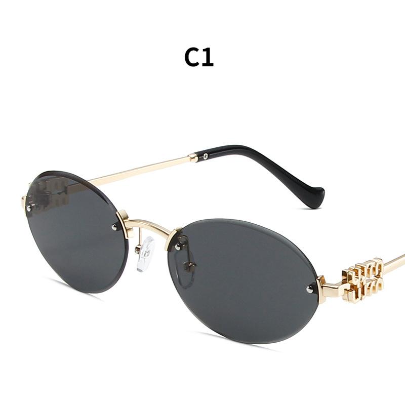 

Женские солнцезащитные очки, безободковые солнцезащитные очки, модные солнцезащитные очки