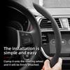 Suitable for Suzuki Anti-Slip Buckle Segmented Suede Steering Wheel Cover Suitable for Swift Sport Sx4 Grand Vitara Ly Jimny Solio Alto 