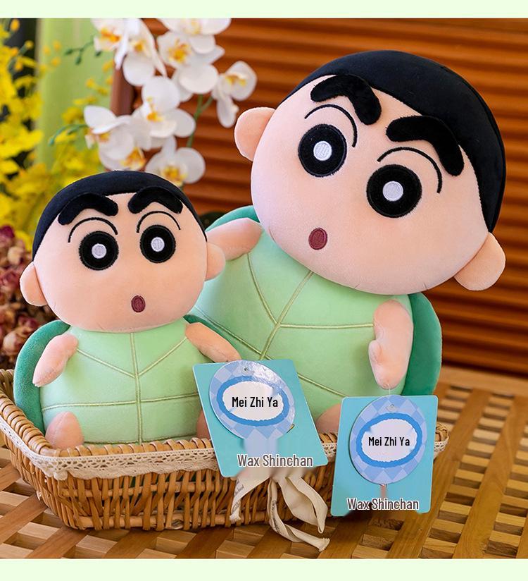Adorable Crayon Shin-chan Turtle Plush Pillow Toy - Perfect Gift for Kids