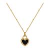 2023 New Double Sided Heart Pendant Necklace For Women Girl Clavicle Chain Choker New Fashion Trendy Jewelry Gift Party