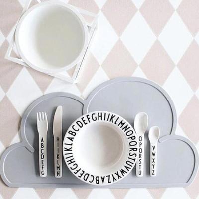 1 Multipurpose Cloud Table Mat (random Color)