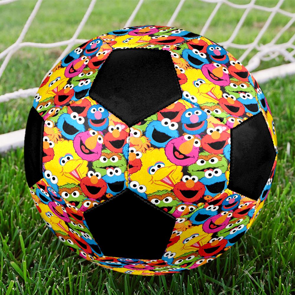 Sesame Street Theme Size 5 Soccer Ball, Suitable for Both Indoor and Outdoor Matches, a Gift Suitable for Everyone.