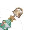 23.6in Inflatable Christmas Balls with LED Giant Light Up Decorated Ball PVC Foldable Clear Remote