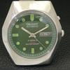 VINTAGE ORIENT AUTOMATIC 46941 JAPAN MENS GREEN COLOR DIAL WATCH a700682-5 R204-a700682