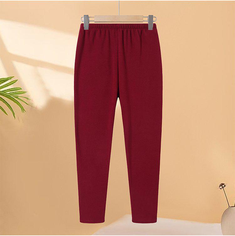 Gemütliches Zweiteiler-Set aus Samt: Strickjacke & Hose für Frauen mittleren Alters & Senioren – Lockere, bequeme Homewear für Oma