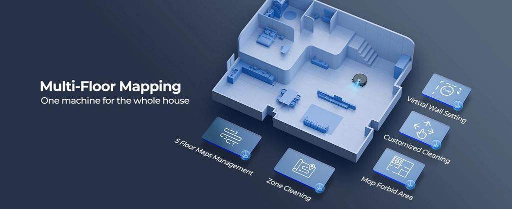 New Laresar L6 Nex Sweep Robot with 3500Pa Suction Self-Charging Cleaner High-Performance LiDAR Navigation Robot Vacuum for Home