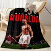 Cristiano Ronaldo Juventus Blanket Soft Warm Cozy Great for Bed Seaside Office for All Seasons Modern Style Best Holiday Gift for Friends Family