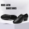 Velikost 30-45 Chlapci Muži Dospělí Latinské Taneční Boty Vnitřní Pánské Tango Sálové Standardní Boty Character Shoes Podpatek 3.5cm Sálové Standardní Taneční Boty