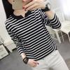 Shirt Tops Women Cotton Blouse Oversized Comfortable Stretch Long Sleeve Shirt Streaks Loose Tops