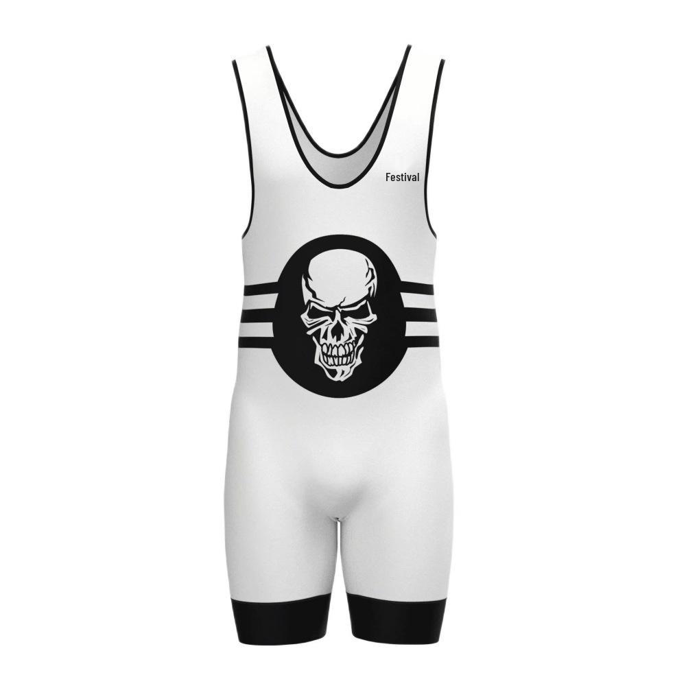 Унисекс костюм для борьбы и тяжелой атлетики быстросохнущий дышащий XL