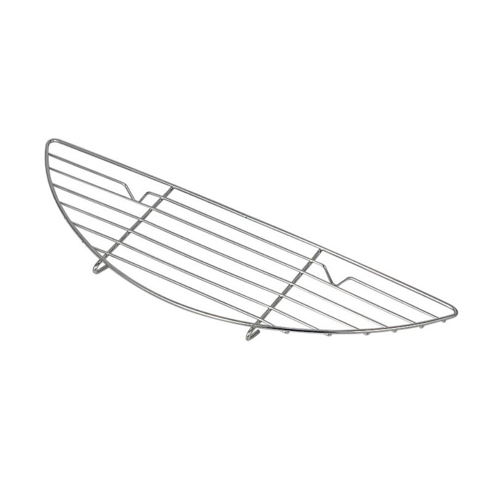 Anti Scorching Barbecue Net Steam Rack Semicircle Drain Stainless Steel Barbecue Grill Portable Multifunctional BBQ Grill