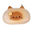 Design Siamese Cat Pencil Bag Blusher Cat Plush Pencil Bag Creative Stationery Bag  Student