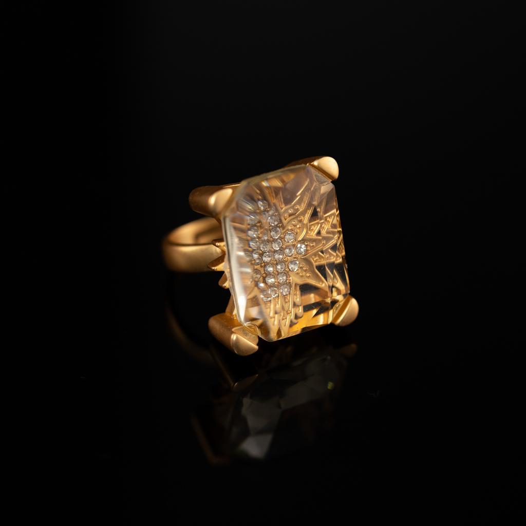 Medieval Copper Alloy Ring, Retro Court Style, High Sense Female Designer Temperament, New Ring
