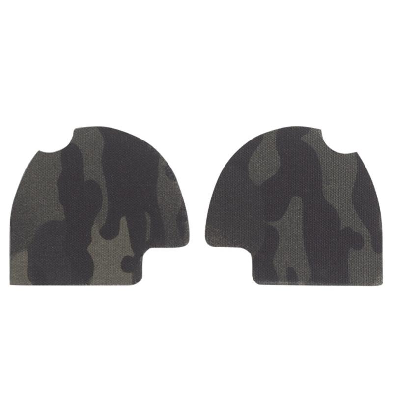2Pcs Camouflage Earmuff Sticker Camouflage Tape Sticker Headphone Sticker Patches Outdoor Headphone Cover Earmuff Cover
