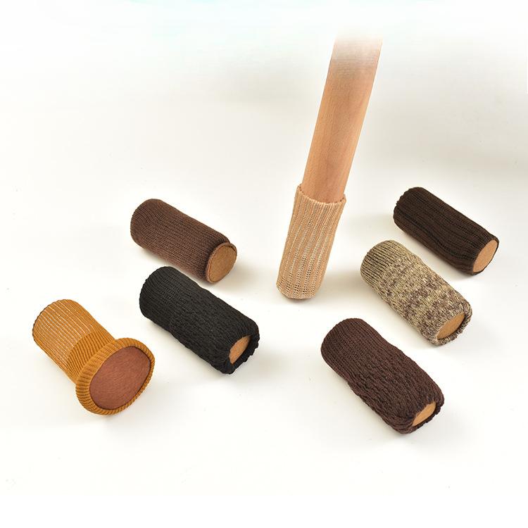 4 bucăți/set Huse pentru picioare pentru scaune de tricotat Huse de protecție pentru podea din silicon Îngroșați, rezistente la uzură, scaune, huse de protecție pentru mobilă