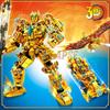 3in1 Warrior Mechanical Golden X Titans Mechas Chariot Dragons Season 15 Building Blocks Classic Model Sets Bricks Kids Kits