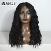 Noble Synthetic Lace Front Wig Long Curly 20 Inch Long Medium Part Lace Wig For Women Lace Front Wig Ombre Blonde Cosplay Wig