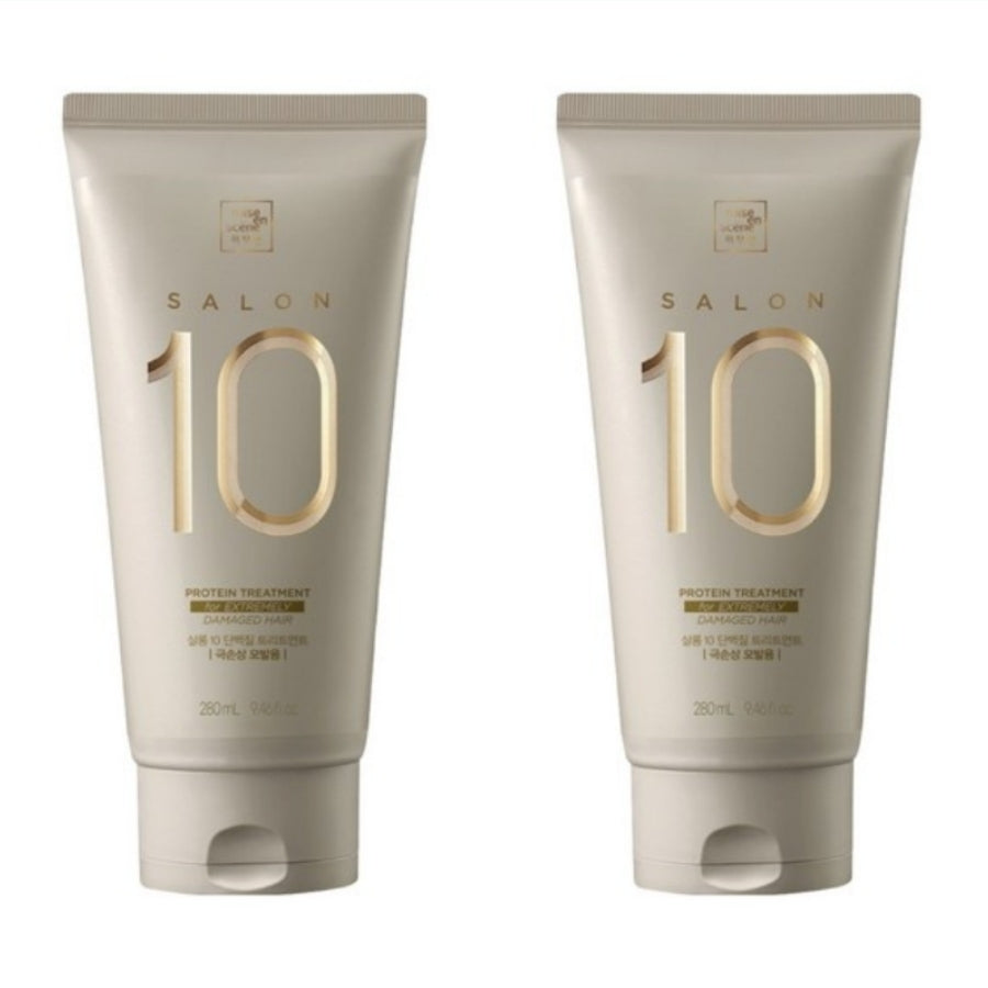 Mise En Scene Salon 10 Protein Hair Treatment for Extremely Damaged Hair 280ml*1Pc/2Pcs/3Pcs
