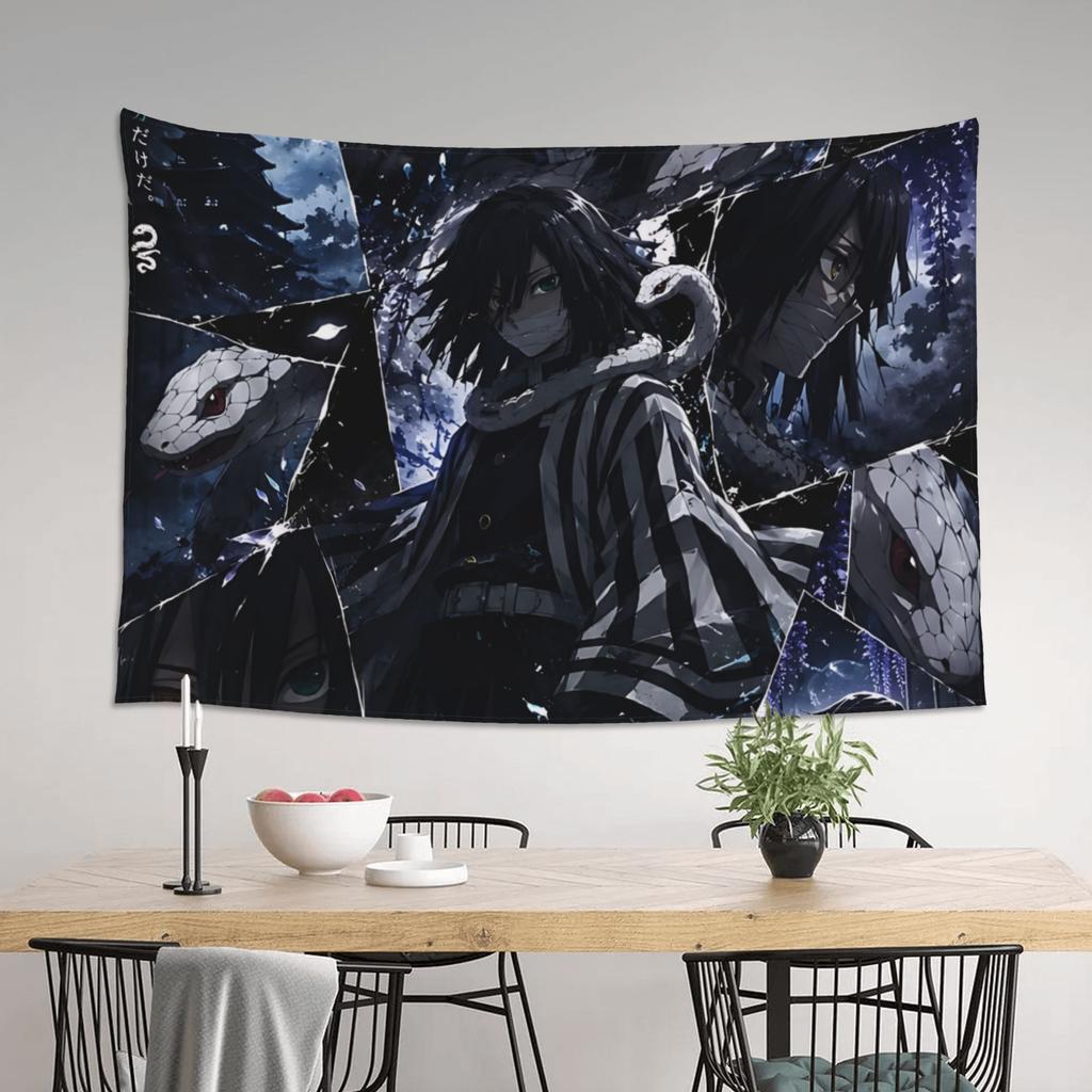 Halloween Demon Slayer Cutecore Tapestry Room decoration Home Decoration Tapestry Decor Accessories Cute Room Decor